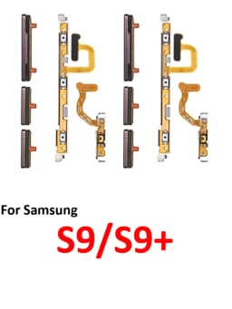 For Samsung Galaxy S9 S9+ G960 G965 Phone Power Volume Button On Off External Key Internal Flex Cable Ribbon Replacement Parts