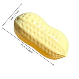 Buttery-Soft Peanut Crunchy Squishy Stress Ball Handmade Fidget Toy Squeeze Ball ASMR Sensory Toys for Adults