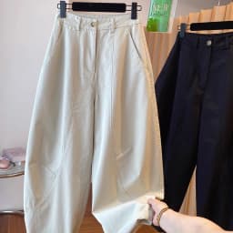 High Waist Wide Leg Casual Pants plus Size Women's Loose Fit Harajuku Style Pocket Detail Commute Fashion plus Size Knife Pants