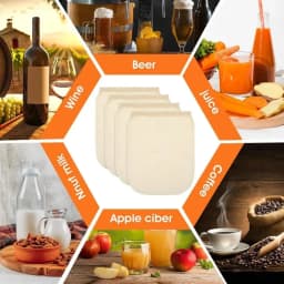 2pcs Cotton Steamer Cloth High Density Curd Cloth Filter Soybean Milk Cloth Filter Residue Gauze Insulation Cover Kitchen Tools