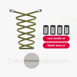 2025 New No Tie Shoe Laces Elastic Laces Sneakers Round Shoelaces Without Ties Kids Adult Quick Shoe Lace Rubber Bands for Shoes