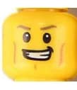 *Minifigs Male printed Head*20pcs DIY enlighten block brick part No. Compatible With Other Assembles Particles