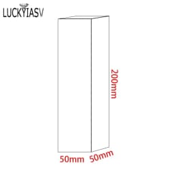 Acrylic Plexiglass Square Stamping Transparent Block Cosmetics Display Stand Photography Props Dolls Perfume Ring Jewelry Holder