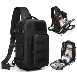 Cross Shoulder Bag Man Chest Bag Waterproof Tactical Waist Messenger Bag Zipper Fashion Outdoor