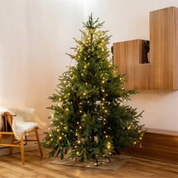 Christmas Tree String Lights with Green Ring USB Charge Christmas Lights Waterproof String Light for Outdoor Indoor Xmas Decor