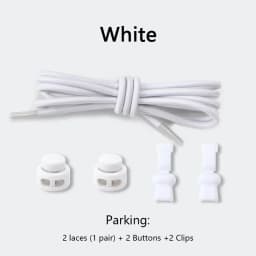 1Pair Elastic Laces Sneakers Shoe Laces Without Tying Unisex Quick Shoelace Round Rubber Bands Lazy Shoelaces Sport Shoestrings