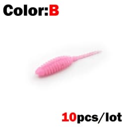 New 10pcs Wobblers mini Ocean Rock Fishing Soft Lures Rubber Soft Baits 3.5cm Soft Worm Artificial Baits Bass Silicone Fish