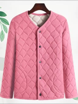 Thickened down Cotton Jacket Winter Clothes Soft Comfortable Outerwear Women's Coat Warm Cold Proof Grandma Little Coat
