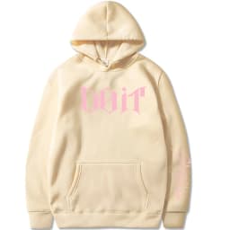 Korean hooded pullover hoodie with a brim - pure cotton street-style jacket - men's and women's tops - pullover - fan gift