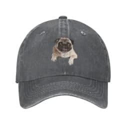 Classic Unisex Peeking Dog Jack Russell Terrier Baseball Cap Adult Pet Animal Adjustable Dad Hat for Men Women Hip Hop