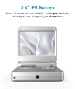 Anbernic RGSP Flip Classic Handheld Game Console 3.4'' IPS Linux 64-bit 3300mAh RG SP Retro Gaming Player Wifi HD-Connect To TV