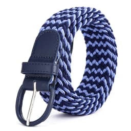 Women's Elastic and Elastic Woven Belt in One Outfit, Casual and Versatile Denim Belt for Men and Women