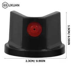 10PCS Spray Paint Caps Fat Cap Nozzle Replacement Graffiti Supplies Can Accessories Waterproof Button Aerosol Painting Scrapers