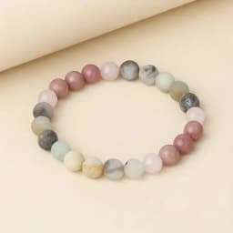 Classic Natural Stone Wealth Love Lucky Bracelet for Men and Women Fashion Original Stone Beading Creative Strings Jewelry