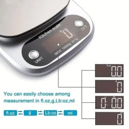 High Precision Kitchen Scale 10kg Electronic Jewelry Food Baking Scale Multifunction Measuring Tool Gram Scale Lcd Display