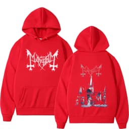 Mayhem De Mysteriis Dom Sathanas Graphic Pullover Men Women Fashion Death Black Metal Rock Band Hoodie Male Classic Sweatshirt