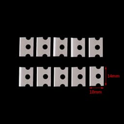 10Pcs/set Metal Network Clamp Blade Ethernet Cable Plier Replace Blade Network Power Crimper Accessories