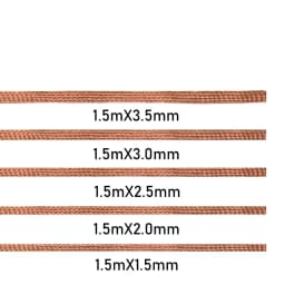 1mm-2.5mm-3.5mm 1.5M Desoldering Braid Solder Remover Wick Wire Welding Tin Sucker Cable Lead Cord Flux Repair Tool