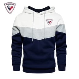 ROSSIGNOL Men's Casual Running Hoodie Rubber Jacket