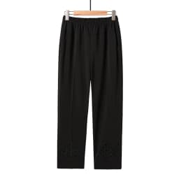 Elegant Thin High Waist Nine-Piece Pants for Middle-Aged And Elderly Women Summer Casual Loose Fit Grandmother Long Trousers