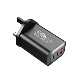 150W Type C Charger Fast Charging Phone Charger Power Adapter For iPhone Samsung Xiaomi EU/US/UK Plug Quick Charge Wall Charger