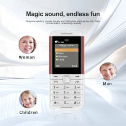 SERVO Mini Button Mobile Phone 3 SIM 3 Standby Bluetooth Dial Speed Dial Magic Voice FM Radio Low Radiation Pocket Feature Phone