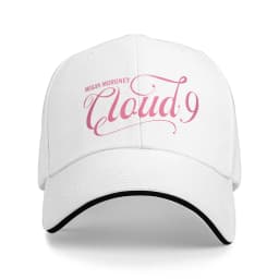 Megan Moroney Cloud 9 Pink Logo Baseball Cap Casual Hip Hop Hats Spring Men Adult Running Hippie Baseball Caps