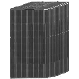 XINPUGUANG Flexible Solar Panel OR Monocrystalline Solar Battery Charger Kit Off- Grid System 1000W, 600W,400W,200W,100W