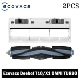 Ecovacs Deebot X1 OMNI / T10 OMNI Robot Vacuum Cleaner Spare Parts, Rubber / Side Brush, Cover,Hepa Filter, Mop Rag, Dust Bag