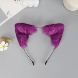 Animal Cute Plush Fox Cat Ears Gothic Headband Lolita Ears Headwear Furry Artificial Cosplay Christmas Hair Accessories