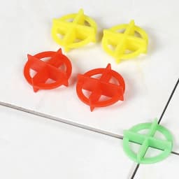 50/100/500Pcs Porcelain Tile Spacers Clips Wedge Ceramic Leveling System Floor Wall Tile Gap Leveling System Construction Tools