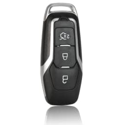 Jingyuqin 3/4/5 Buttons Smart Remote Key Case For Ford Mustang Edge Explorer Fusion Mondeo Kuka Car Shell Fob Uncut Blade