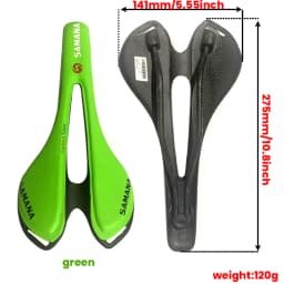 SAMANA Saddle Super Light 120g T800 Carbon Saddle MTB Saddle Bicycle Seat Bicycle Accessories Bicycle Seat