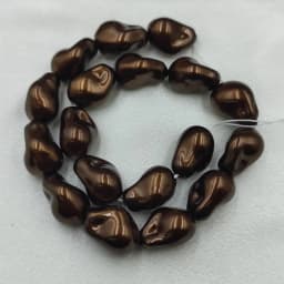 Baroque Pearl Irregular Straight Hole Pearl Cross-border Popular DIY Bead Necklace Irregular Shaped Shell Pearl