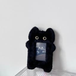 Cute Photocard Case Student Card Holder Bag Keychain Fox Photocard Case Cartoon Idol Photos Protective Cover