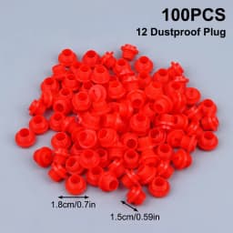 M12 M14 M16 M18 Injector Dust Cap for Common Rail System Flexible Fit for Auto Repair and Mechanics 100pcs