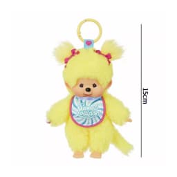 2026 NEW Monchhichi Plush Doll Pendant Kawaii Monkey Keychain Cute Cartoon Couple Keyring Bag Charms Birthday Gift 몬치치 モンチッチ