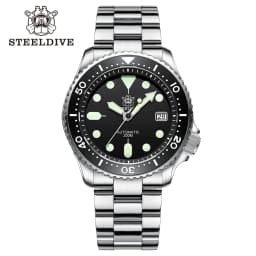 Steeldive Offiical SD1973 Men's Watch Dive Watch NH35 Automatic Mechanical Men's Watch 41mm 200m Diver Watch Men Watches