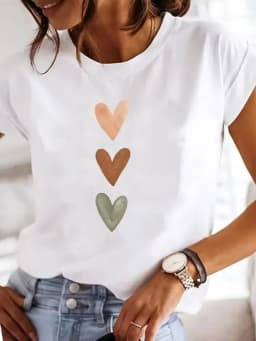 Girls Super Powerful Blouse Training Harajuku Short Sleeve Casual Women's T-shirt Clothing Street Tops Tees Aesthetic Clothes