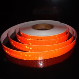 2.5cm*10m Reflective Bicycle Sticker PVC High Visibility Waterproof Self-adhesive Warning Reflectors Strip For Car Vehicle Truck