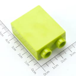 12PCS/LOT High Bricks 1x2 DIY Classic Education Big Building Blocks Compatible Large Brick Creates Plastic Toys For Children