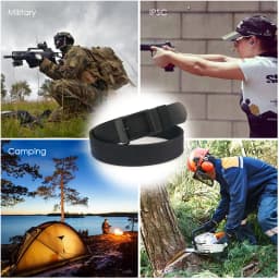KOLBER Hard Tactical Belt for Men Metal Automatic Buckle Military Gun Belt 1100D Nylon Outdoor IPSC Belt Casual Waistband Male