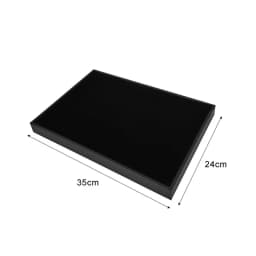 Acrylic Transparent Round Bare Diamond Box Jewelry Storage Display Tray Diamond Gem Storage Tray Counter Display Rack