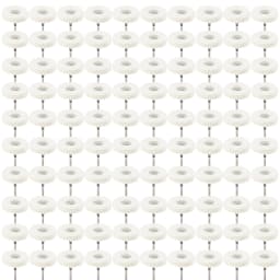 Felt Polishing Buffing Wheels Pad Clean Wheels Point Grinding Bits Rotary Tool Soft Polishing Buffing Wheel 100pcs