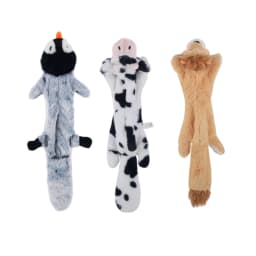 New 45cm Simulated Animal Holster No Stuffing with Squeakers Dog Chew Toy Durable Plush Crinkle Pet Squeak Toys Pet Supplies