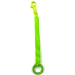 Coil Springs Keychain Stretchy Spiral Spring Coil Retractable Coil Springs Keychain With Metal Clasp Key Chain Holder Lanyard