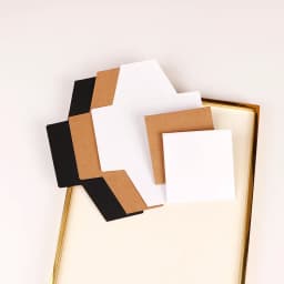 25/50Pcs Ready-made Kraft Paper Foldable Envelope Cards Jewelry Display Necklace Earrings Packages Handmade DIY Accessories