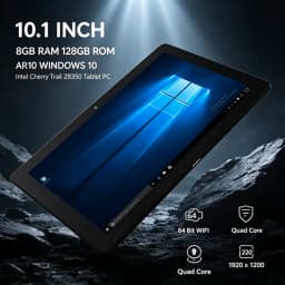 10.1 INCH T10 WINDOWS 10 Intel Cherry Trail Z8350 Tablet PC 8GB RAM 128GB ROM AR10 64 Bit WIFI Quad Core 1920 X 1200 IPS Screen