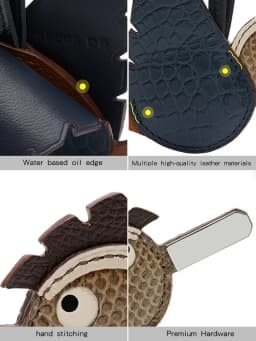 Crocodile & Lizard Skin Bird Charm Handmade Luxury Bag Charm Pendant For Birkin & Kelly Bag Unique Designer Handbag Accessory