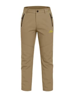 MAGCOMSEN Women's Ski Pants Winter Fleece Lined Waterproof Warm Snow Trekking Hiking Pants Outdoor Trousers Female